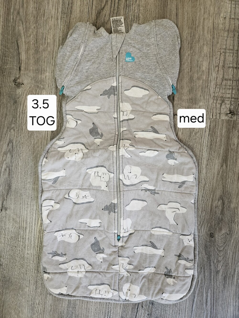 Love To Dream Swaddle Up Transition Bag Extra Warm Medium